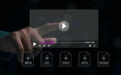 Tipos de archivo de video más usados en reuniones