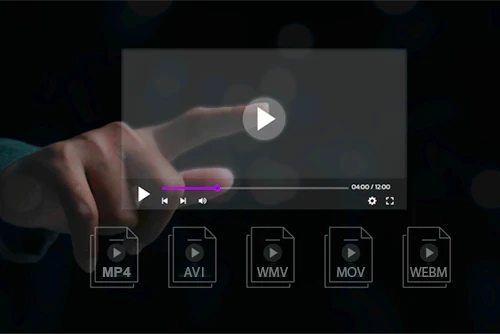 Tipos de archivo de video más usados en reuniones