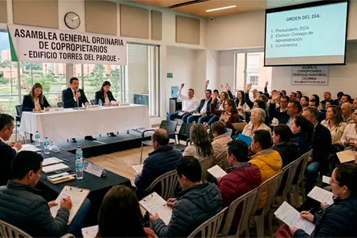 asamblea general ordinaria de copropietarios colombia